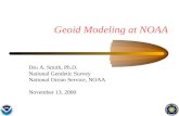Geoid Modeling at NOAA