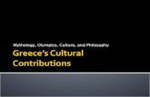 Greece’s Cultural Contributions