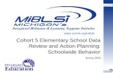 Cohort 5 Elementary School Data Review and Action Planning: Schoolwide Behavior