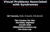 Visual Problems Associated with Syndromes