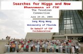 Searches for Higgs and New Phenomena at CDF