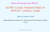 SCRF Cavity Related R&D in RRCAT, Indore, India