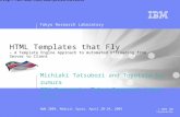 HTML Templates that Fly – A Template Engine Approach to Automated Offloading from Server to Client