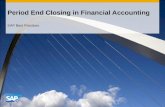 Period End Closing in Financial Accounting