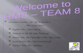 Welcome to HMS – TEAM 8