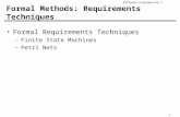 Formal Methods: Requirements Techniques