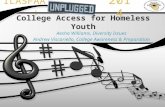 College Access for Homeless Youth