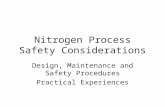 Nitrogen Process Safety Considerations
