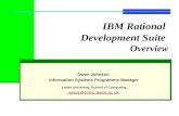 IBM Rational  Development Suite   Overview