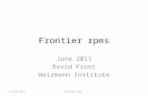 Frontier rpms