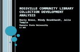 Rossville Community Library Collection Development Analysis