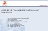AIDS 2010: Track B (Clinical Science)  Highlights