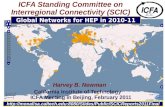 ICFA Standing Committee on Interregional Connectivity (SCIC)