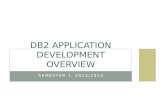 DB2 Application Development overview