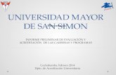 UNIVERSIDAD MAYOR DE  SAN SIMON