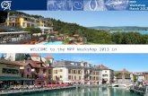 WELCOME to the MPP Workshop 2013 in Annecy!