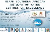 NEPAD SOUTHERN AFRICAN NETWORK OF WATER CENTRES OF EXCELLENCE