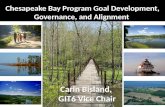 Chesapeake Bay Program Goal Development, Governance, and Alignment