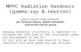 MPPC Radiation Hardness (gamma-ray & neutron)
