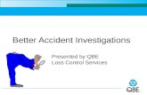Better Accident Investigations
