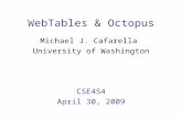 WebTables & Octopus