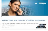 Aastra 400 and Aastra BluStar  Ecosystem