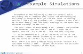 Example Simulations