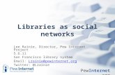 Libraries as social networks