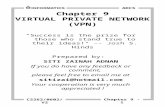 Chapter 9 VIRTUAL PRIVATE NETWORK (VPN)