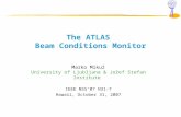 The ATLAS  Beam Conditions Monitor