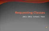 Requesting Classes