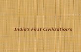 India’s First Civilization’s