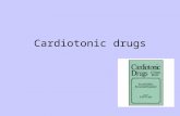 Cardiotonic drugs