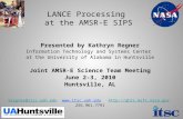 LANCE Processing  at the AMSR-E  SIPS