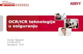 OCR/ICR tehnologije u osiguranju