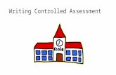 Writing Controlled Assessment