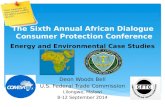 The Sixth Annual African Dialogue  Consumer Protection Conference