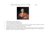 David Hume (1711-1776)          [ 1 ]