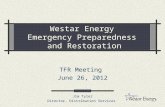 Westar Energy Emergency Preparedness  and Restoration