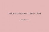 Industrialization 1865-1901