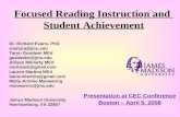 Focused Reading Instruction and  Student Achievement