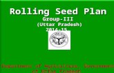 Rolling Seed Plan Group-III  (Uttar Pradesh) 2014-15