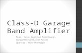 Class-D Garage Band Amplifier