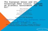 The European Union and the Sovereign Debt Crisis: Towards an Economic Government for the EU? ‘