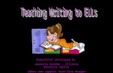 Teaching Writing to ELLs