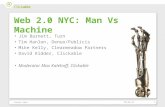 Web 2.0 NYC: Man Vs Machine