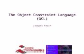 The Object Constraint Language (OCL)