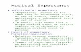 Musical Expectancy