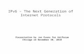 IPv6 – The Next Generation of Internet Protocols