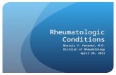 Rheumatologic Conditions